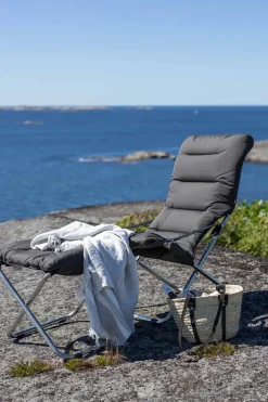 Solstol - Fiesta Soft m/Pute Antrasitt