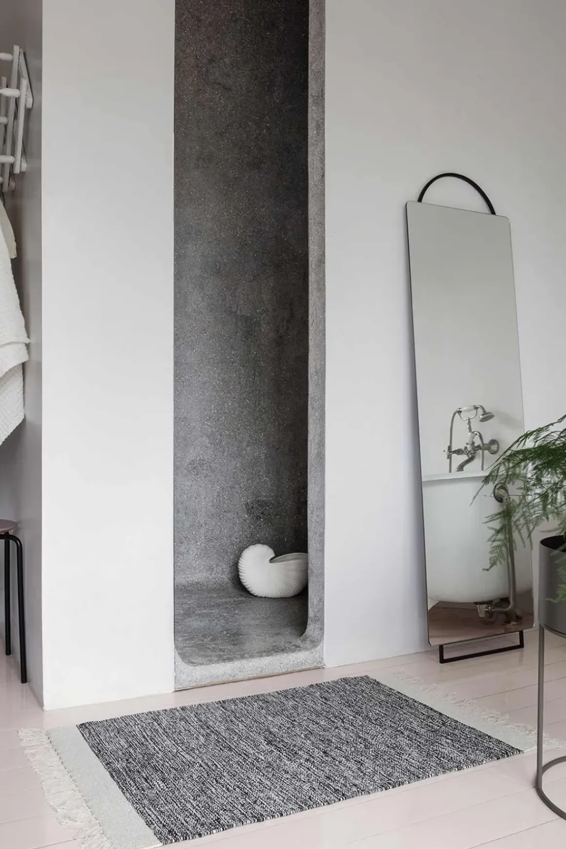 Speil - Adorn 45x159cm Black