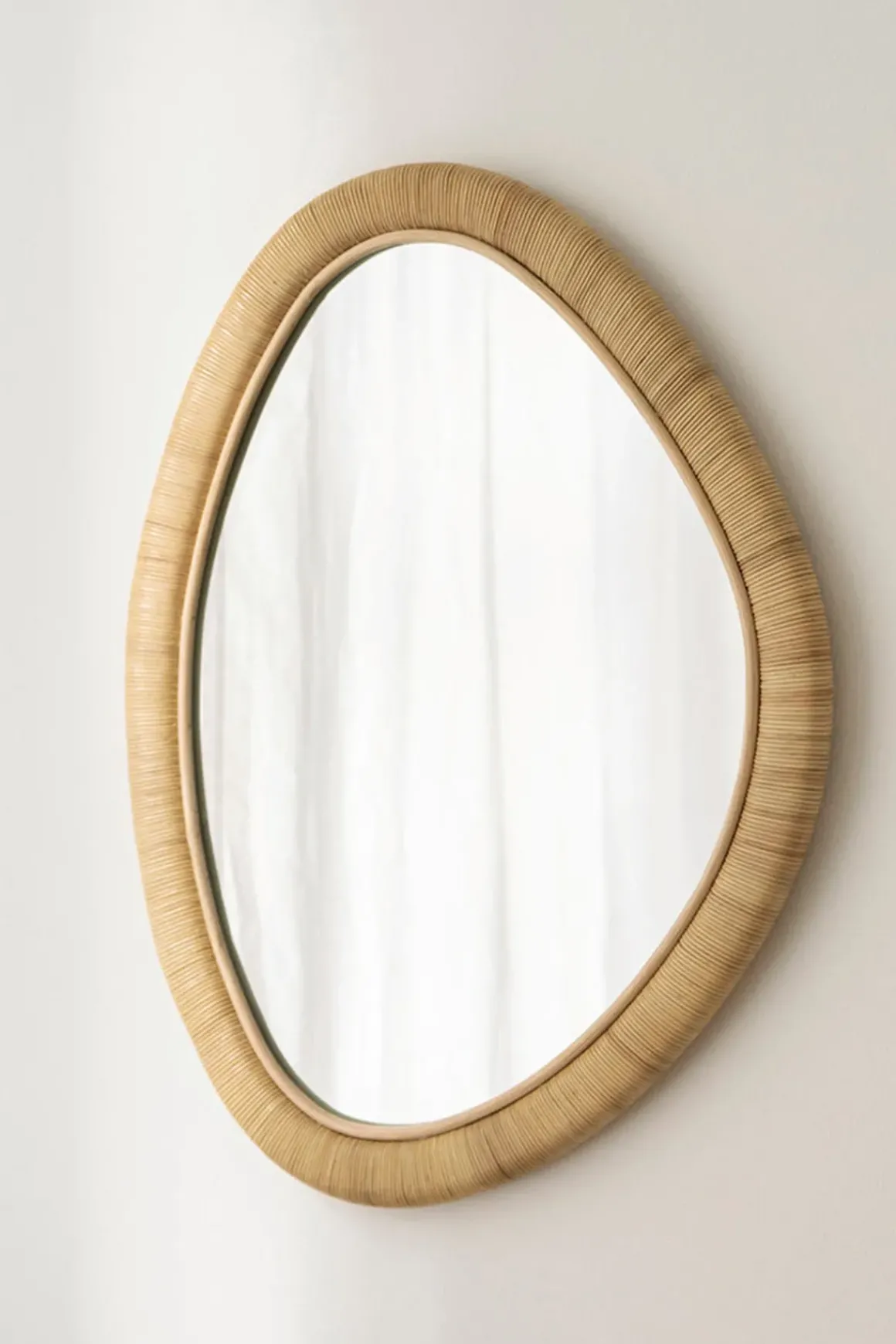 Speil - Malou 70x55cm Rattan