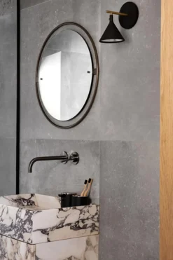 Speil - Nimbus dia60cm Bronzed Brass