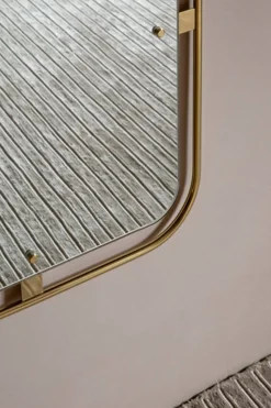 Speil - Nimbus Rectangular b53,4xH158,4cm Polished Brass