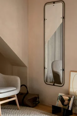 Speil - Nimbus Rectangular b53,4xH158,4cm Bronzed Brass