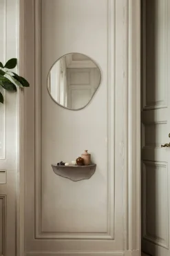 Speil - Pond S b52xh50cm  Dark Chrome