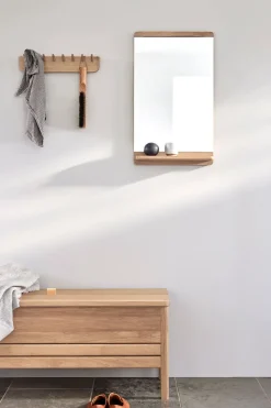 Speil - Rim 40x67,5cm White Oak