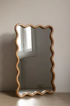 Speil - Rubberwood 55xH90cm Natural