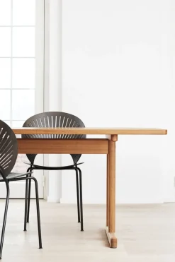 Spisebord - Ana 6491 Såpet Eik/Hvit Laminat