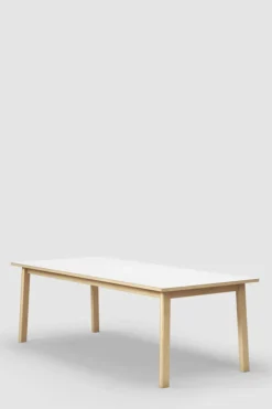 Spisebord - Ana 6490 Såpet Eik/Hvit Laminat