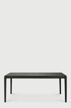 Spisebord - Bok m/Ileggsplate 180/280x100xH76cm Sort Eik