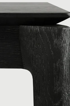 Spisebord - Bok m/Ileggsplate 180/280x100xH76cm Sort Eik