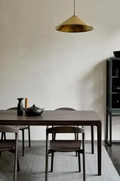 Spisebord - Bok 220x95xh76cm Brown Varnished Oak