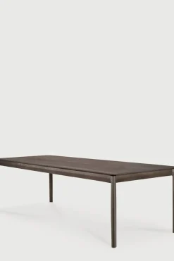 Spisebord - Bok 220x95xh76cm Brown Varnished Oak