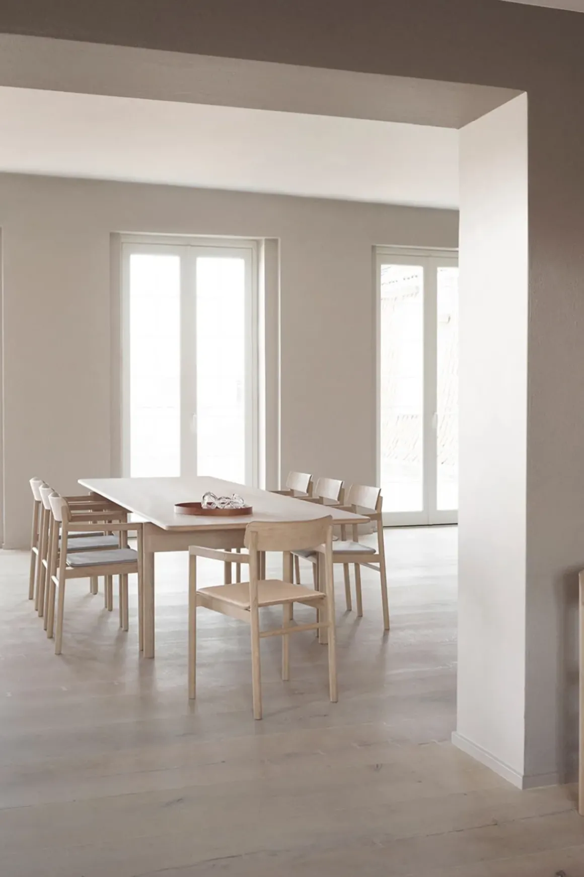 Spisebord - Post Table 265x100xh73cm Lys Oljet Eik