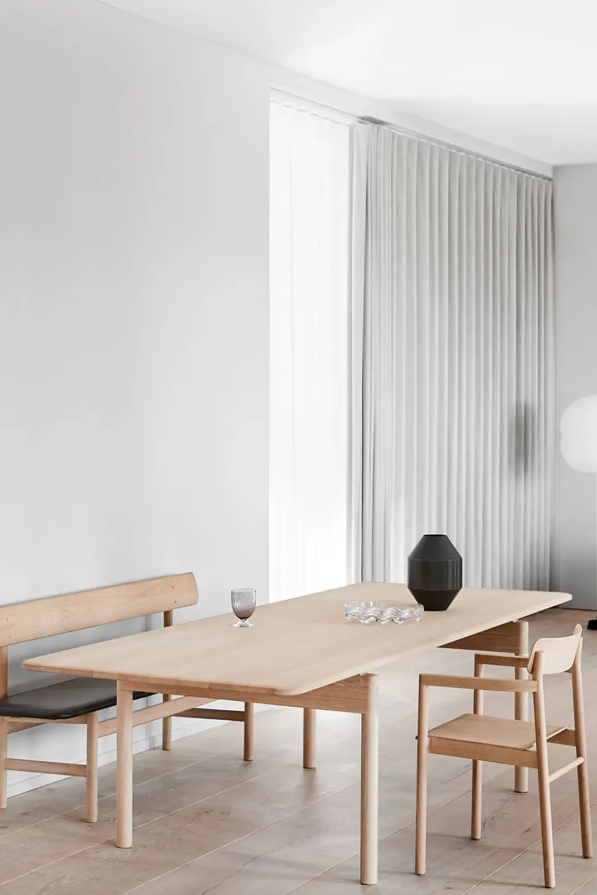 Spisebord - Post Table 225x100xh73cm Lys Oljet Eik