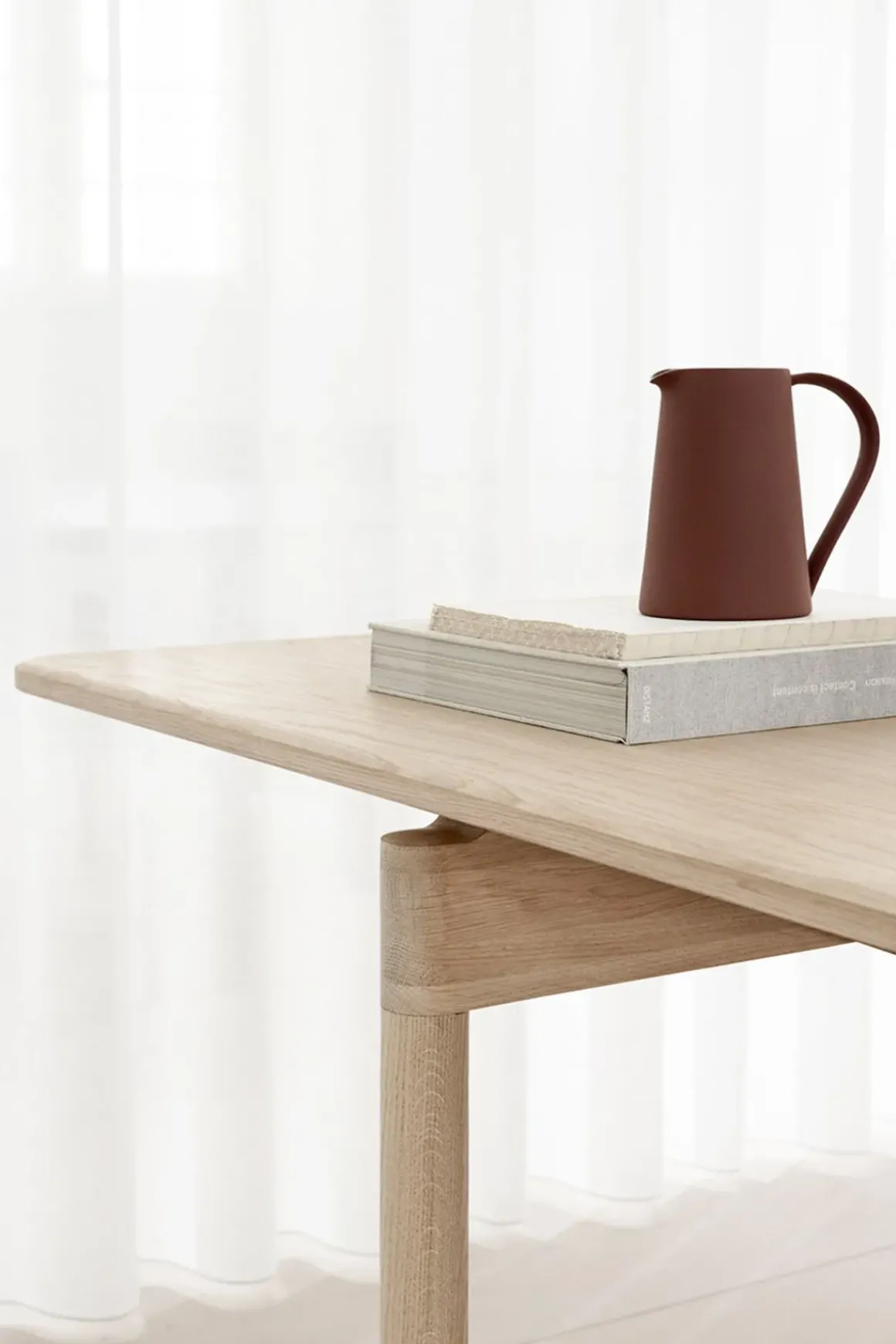 Spisebord - Post Table 225x100xh73cm Lys Oljet Eik