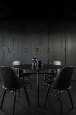 Spisebord - Snaregade dia120xh73 Charcoal/Black