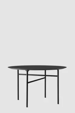 Spisebord - Snaregade dia120xh73 Charcoal/Black