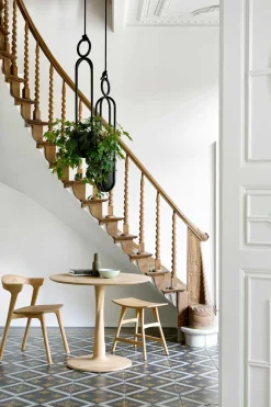 Spisebord - Torsion Dia90xH76cm Oak