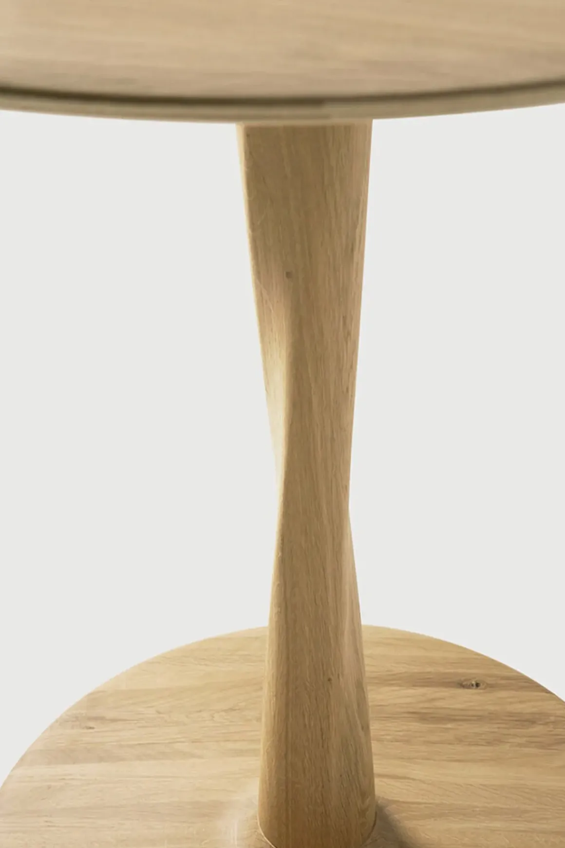 Spisebord - Torsion Dia90xH76cm Oak