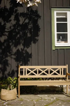 Spisegruppe - Skagen 1 bord + 1 benk + 2 stoler Teak