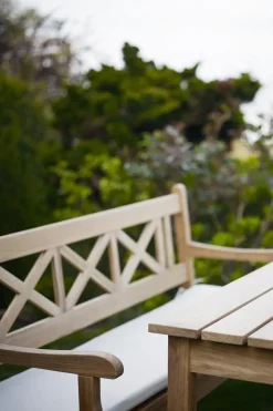 Spisegruppe - Skagen 1 bord + 1 benk + 2 stoler Teak