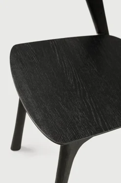 Spisestol - Bok 50x54xH76cm Sort Eik