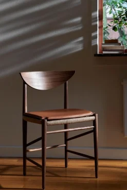 Spisestol - Drawn HM3 Valnøtt/Natur papirgarn