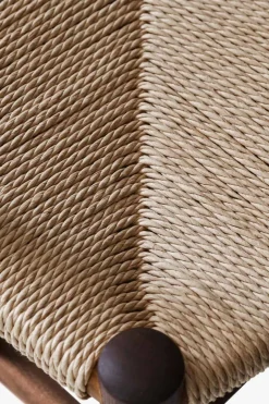 Spisestol - Drawn HM3 Valnøtt/Natur papirgarn