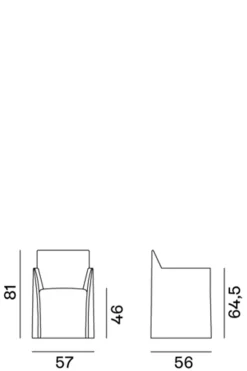 Spisestol - Ghost Out 25