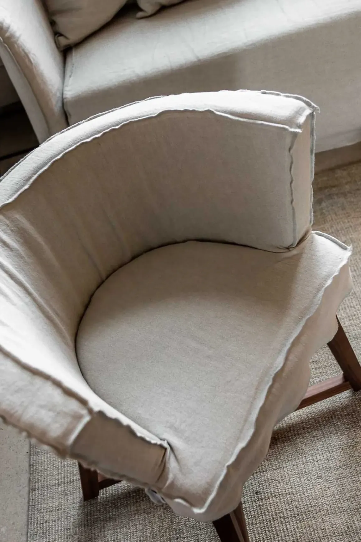 Spisestol - Gray 26 Linum Butter