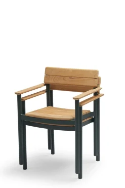 Spisestol - Pelago m/Armlene Hunter Green