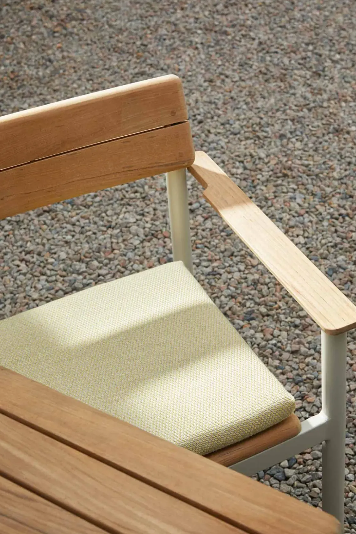 Spisestol - Pelago m/Armlene Light Ivory