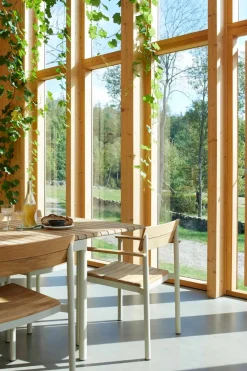 Spisestol - Pelago m/Armlene Light Ivory