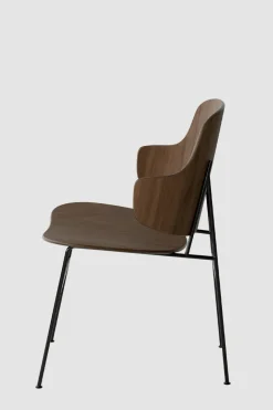 Spisestol - The Penguin Black Steel, Walnut