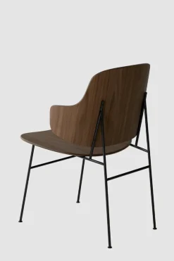 Spisestol - The Penguin Black Steel, Walnut