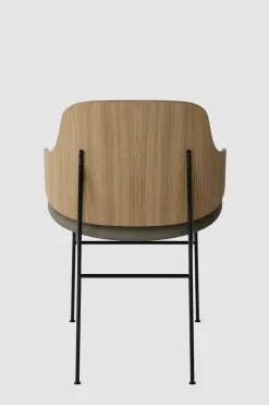 Spisestol - The Penguin Dakar 329, Black Steel, Natural Oak