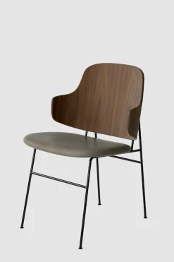 Spisestol - The Penguin Dakar 329, Black Steel, Walnut