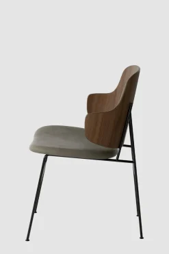 Spisestol - The Penguin Dakar 329, Black Steel, Walnut