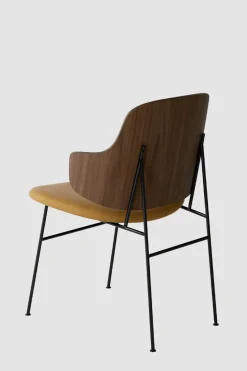 Spisestol - The Penguin Dakar 250, Black Steel, Walnut