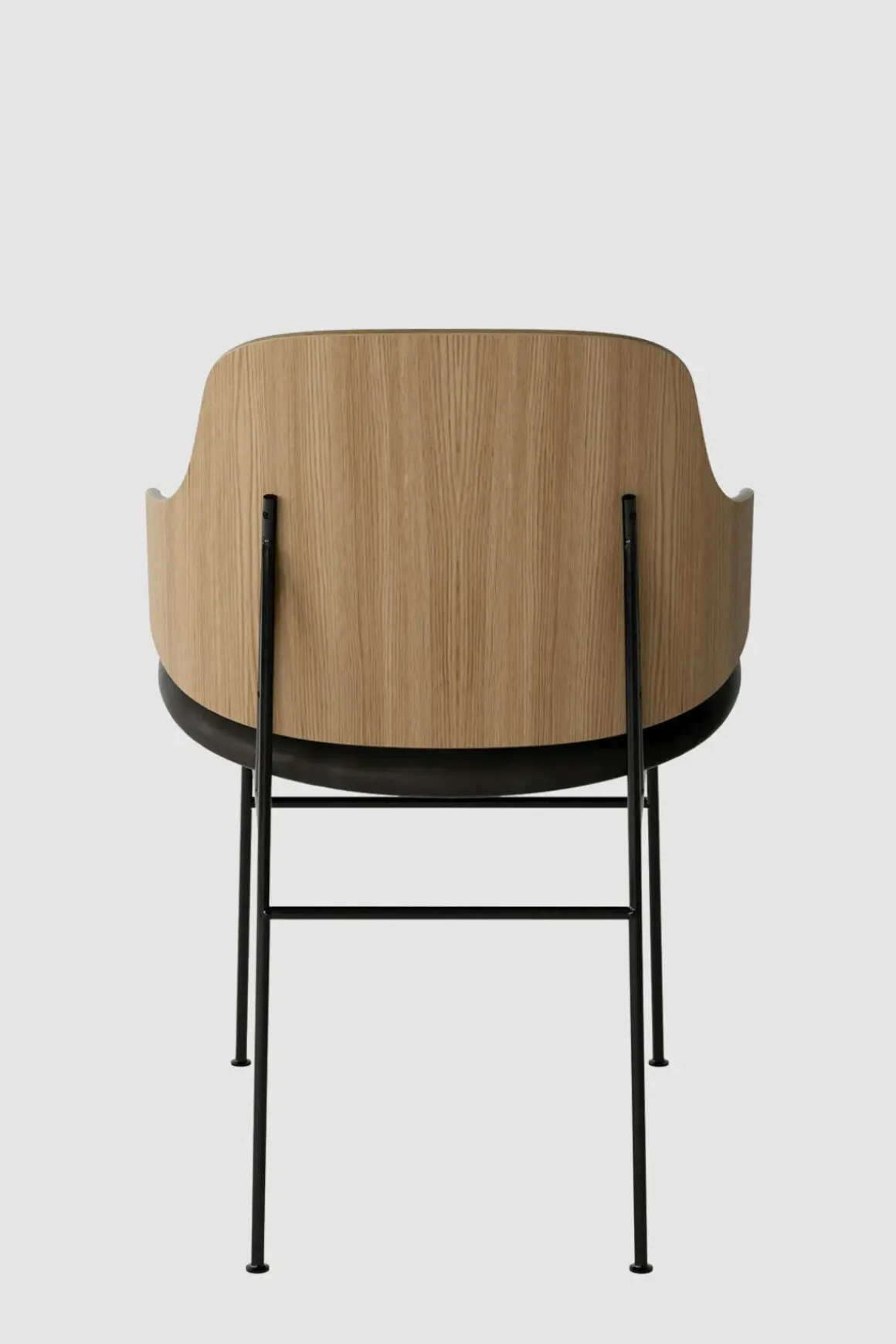 Spisestol - The Penguin Dakar 842, Black Steel, Natural Oak