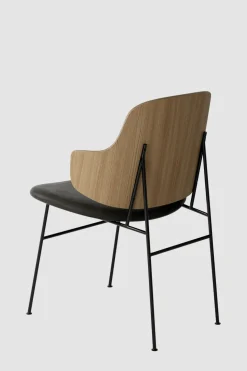 Spisestol - The Penguin Dakar 842, Black Steel, Natural Oak