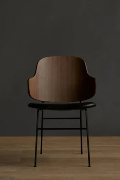 Spisestol - The Penguin Dakar 842, Black Steel, Walnut