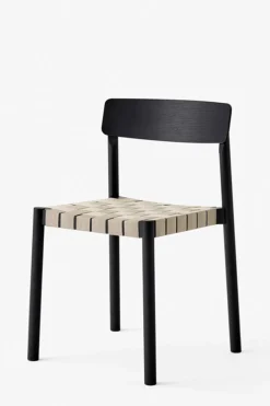 Spisestol - TK1 Betty Sort/Natur