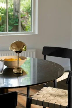 Spisestol - TK1 Betty Sort/Natur