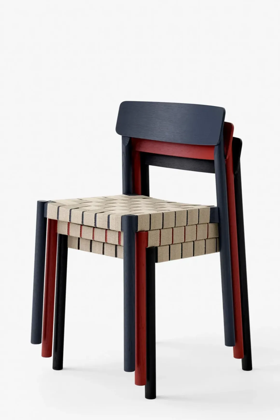 Spisestol - TK1 Betty Sort/Natur