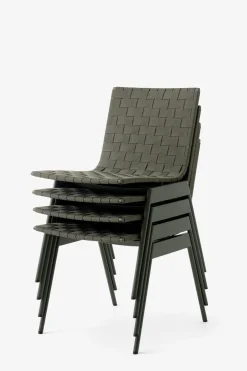 Spisestol - Ville Side Chair AV33 Bronze Green