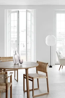 Spisestuestol - BM 61 3261 Oljet Eik / Flettet Rattan