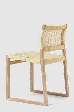Spisestuestol - BM 61 3261 Oljet Eik / Flettet Rattan