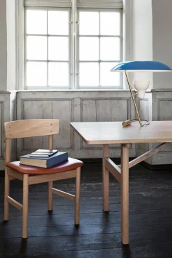 Spisestuestol - Mogensen Model 3236 Oljet Eik / 95 Cognac Lær