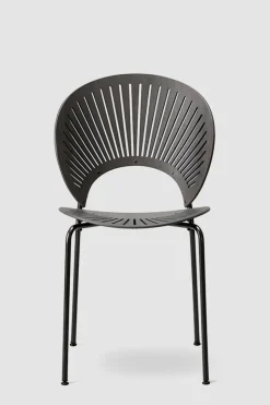 Spisestuestol - Trinidad 3398 B48,5xD57xH45,5/85cm Grå Eik/Flint