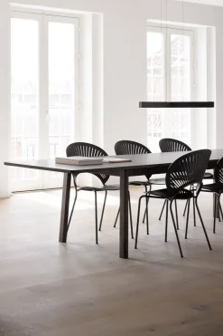 Spisestuestol - Trinidad 3398 Sort Ask/ Krom